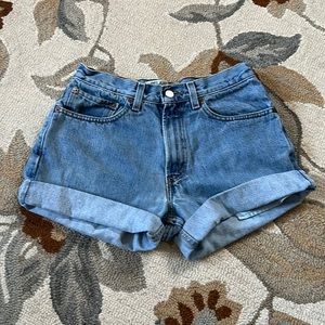 Levi’s denim shorts
